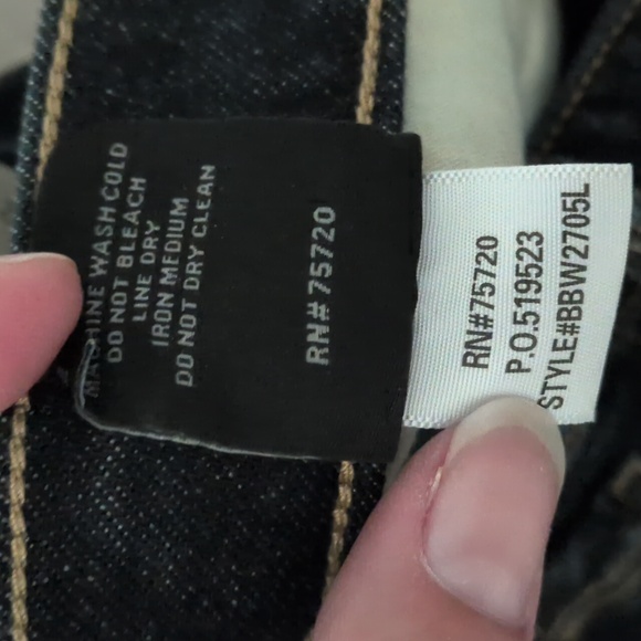 NEW Buckle BLACK Fit 53 Mid Rise Flare Jeans Sz 33x34 NWT Midrise Tall - Picture 11 of 12